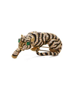 David Webb Brooches*Tiger Brooch