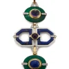 David Webb Pendants*Totem Pendant, Amethyst, Green Agate, Lapis Lazuli