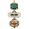 David Webb Pendants*Totem Pendant, Jade, Black Onyx, Citrine