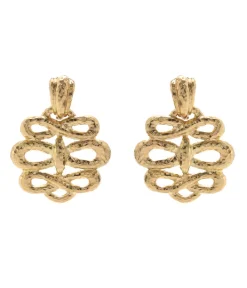 David Webb Earrings*Triple Infinity Earrings