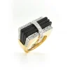David Webb Rings*Tuxedo Ring