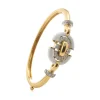 David Webb Bracelets*Unity Bracelet, White Enamel