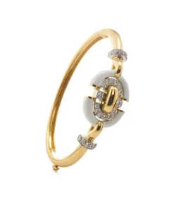 David Webb Bracelets*Unity Bracelet, White Enamel