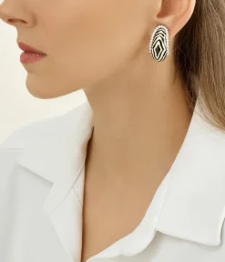 David Webb Earrings*Vreeland Zebra Earrings