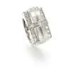 David Webb Rings*White Tuxedo Ring