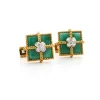 David Webb Cuff Links*Wrapped Cuff Links