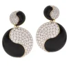 David Webb Earrings*Yin and Yang Earrings